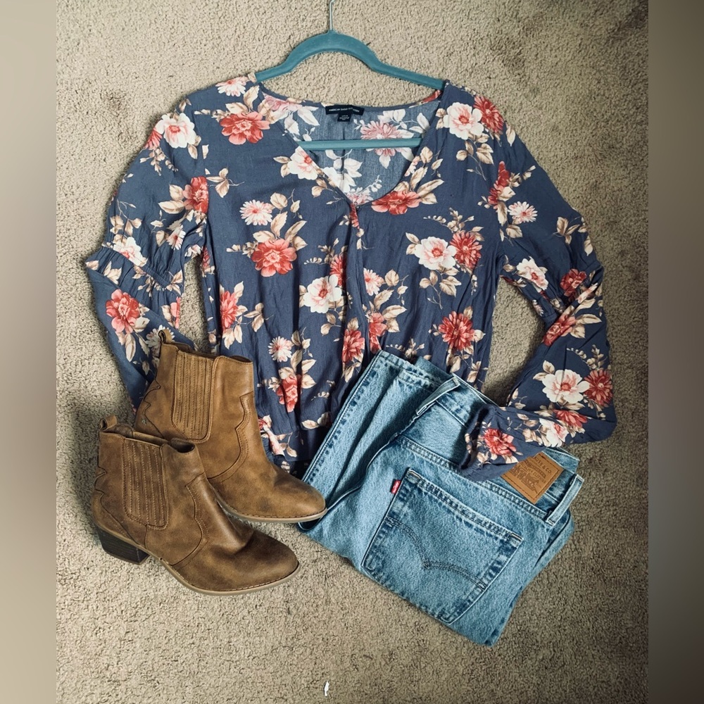 Floral blouse